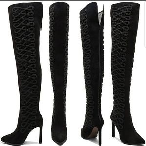 Brand new Jeffrey Campbell thigh high boots
